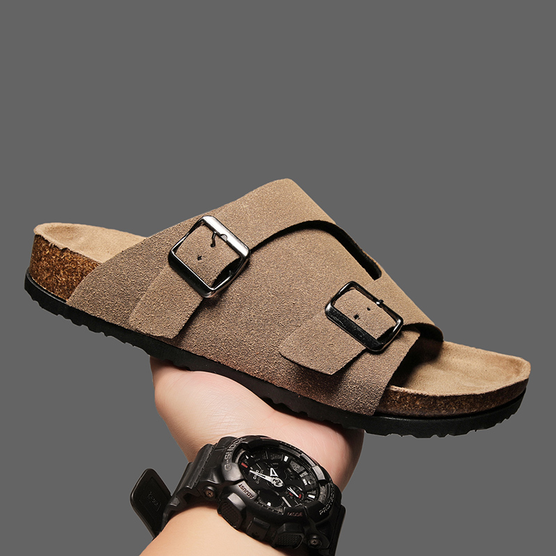 Geta Wooden Sandal - 2026 Cork Slippers Men Summer Couple
