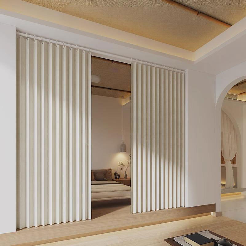 Shoji Screen Divider - Premium Beige No Drill Foldable Room