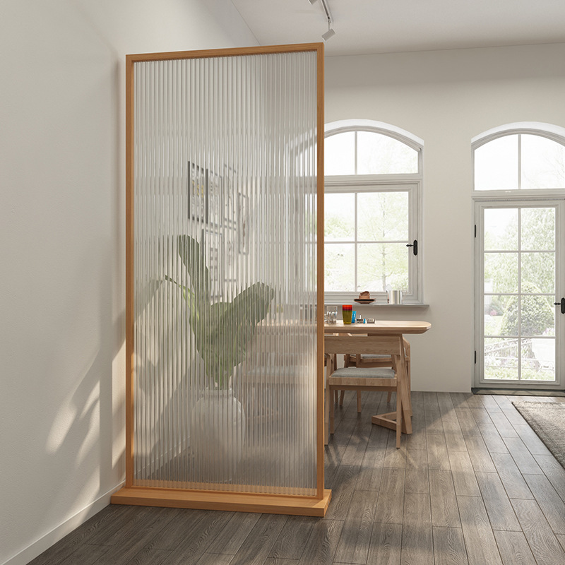 Shoji Screen Divider - Customized Minimalist Room Partition, Solid Wood