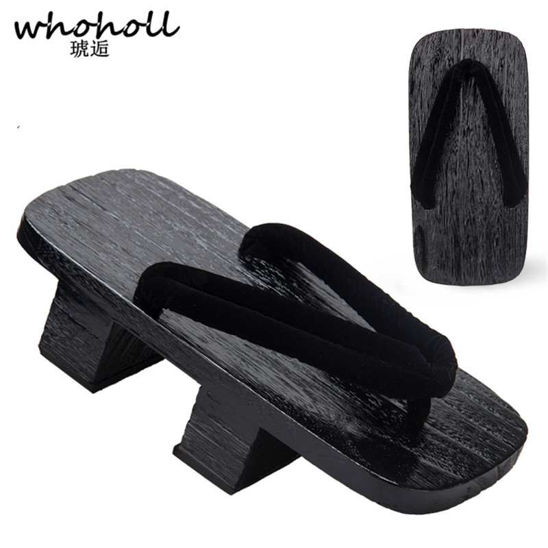 Geta Wooden Sandal - Whoholl Jiraiya Cosplay Kimono Nhật Bản