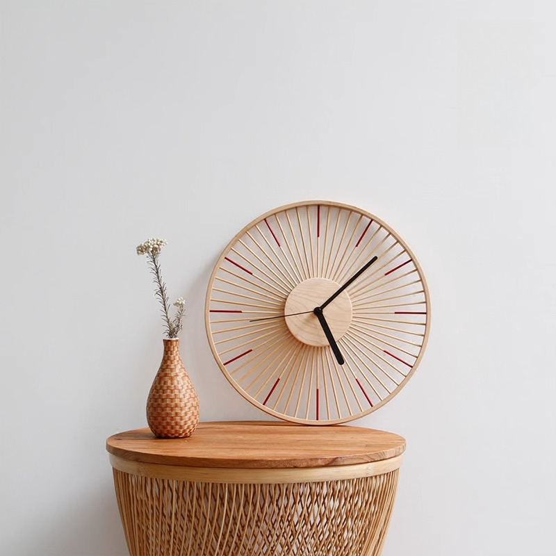Japanese Living Lifestyle - Japanese Simple Wall Clock High Quality