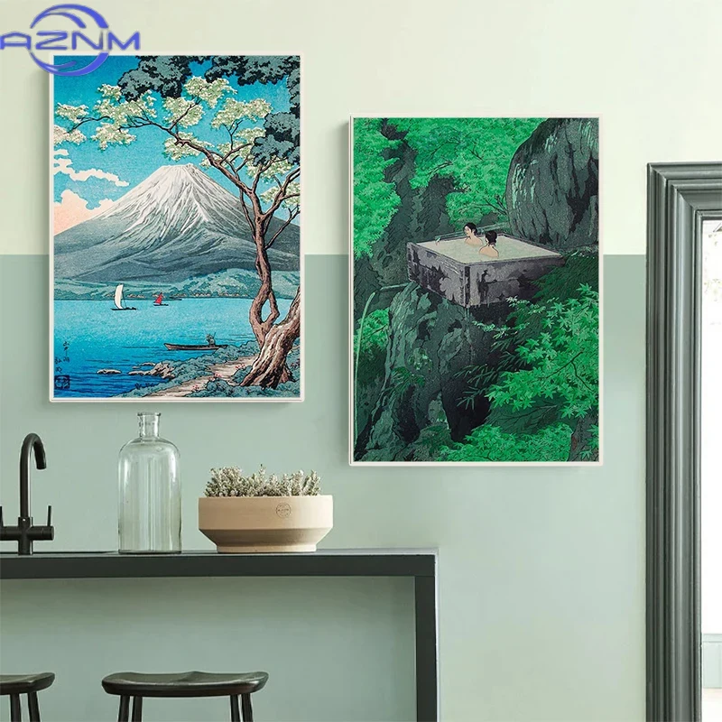 AZNM Retro Ukiyo-e Traditional - đánh giá và giá Japanese Traditional Lifestyle