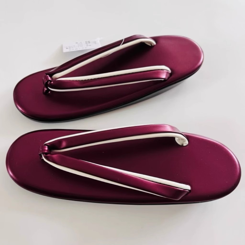 Japanese Women Geta Sandals PU - đánh giá và giá Geta Wooden Sandal