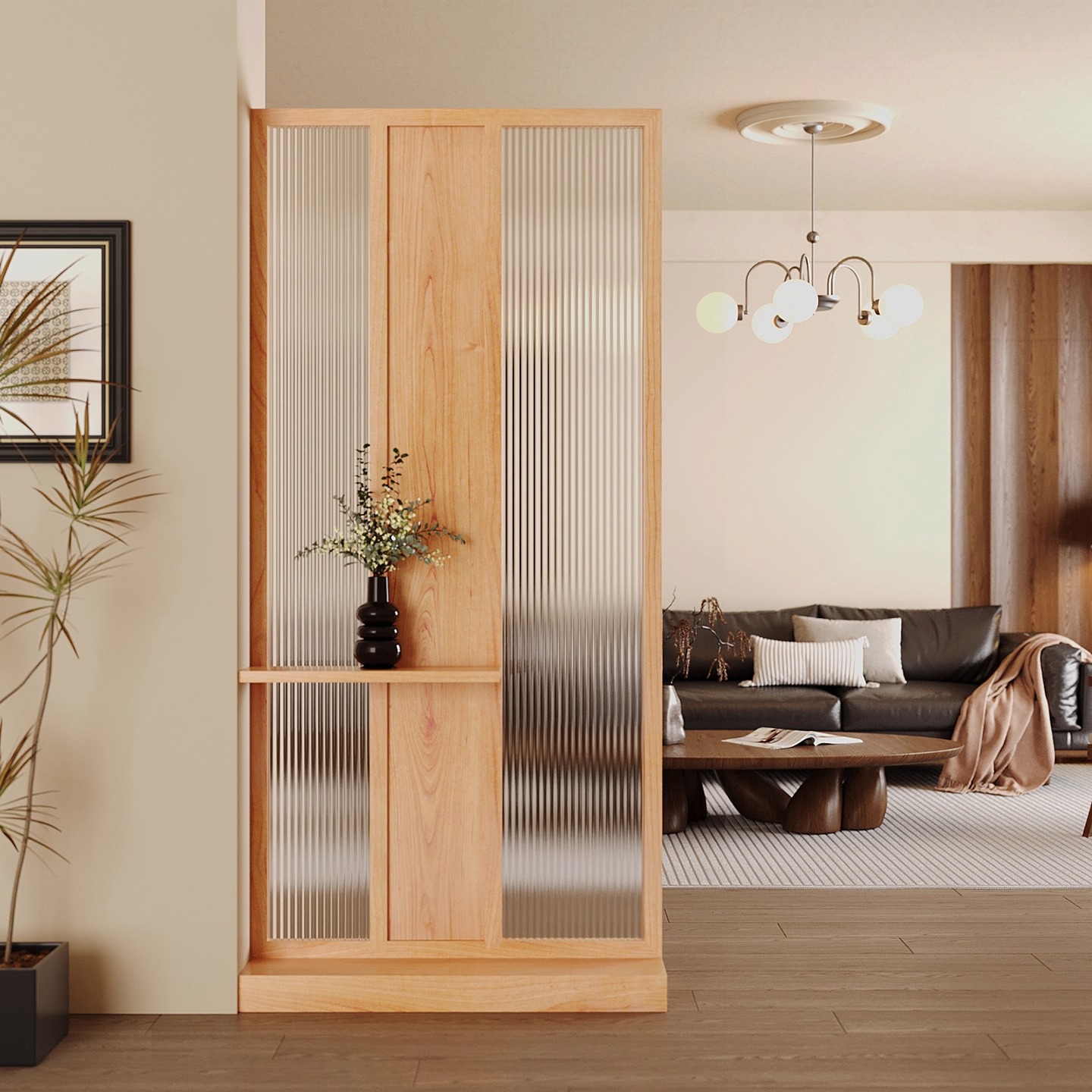 Chinese Solid Wood Entrance En - đánh giá và giá Shoji Screen Divider