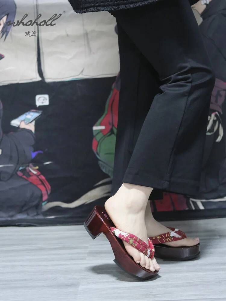 Japanese Wooden Gets Summer Wo - đánh giá và giá Geta Wooden Sandal