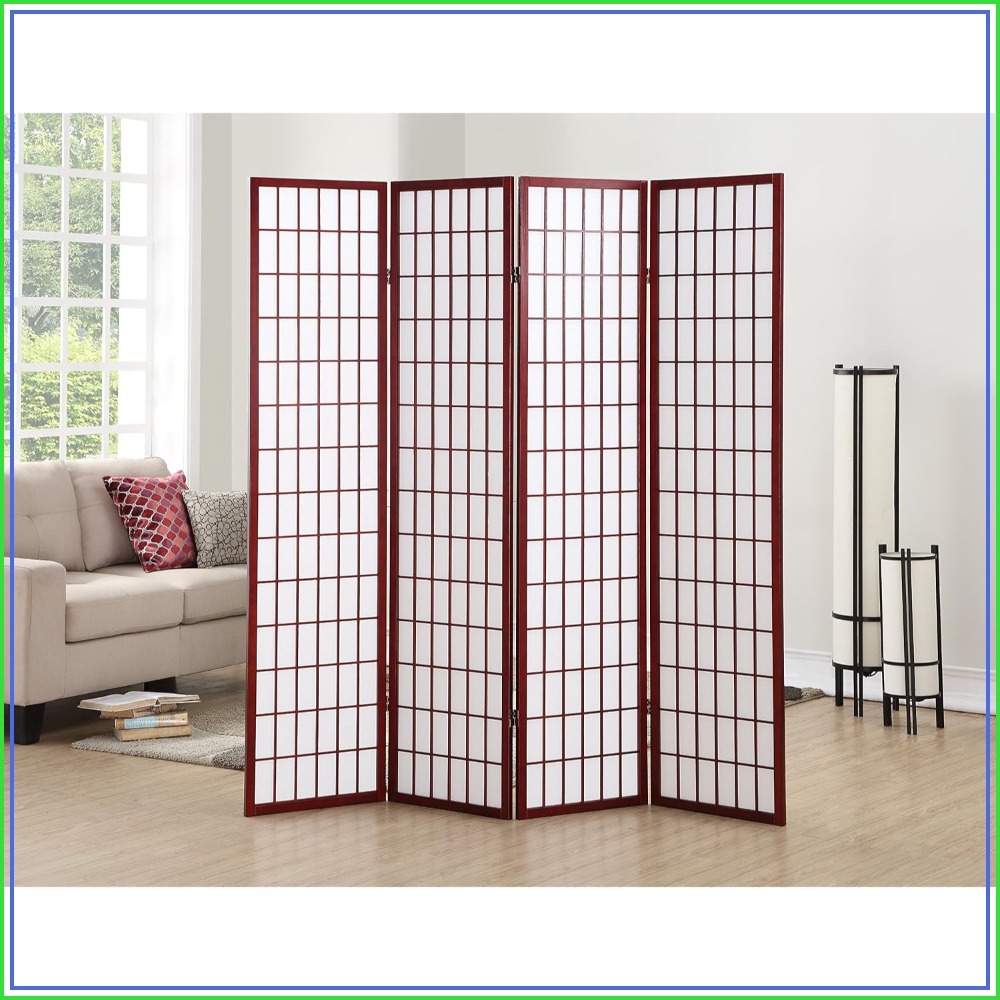 Oriental Shoji 4 Panel Screen  - đánh giá và giá Shoji Screen Divider