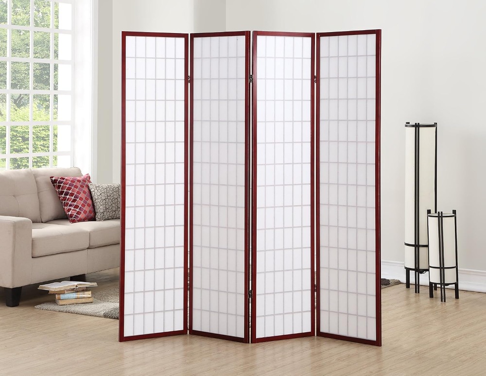 Oriental Shoji 4 Panel Screen  - đánh giá và giá Shoji Screen Divider