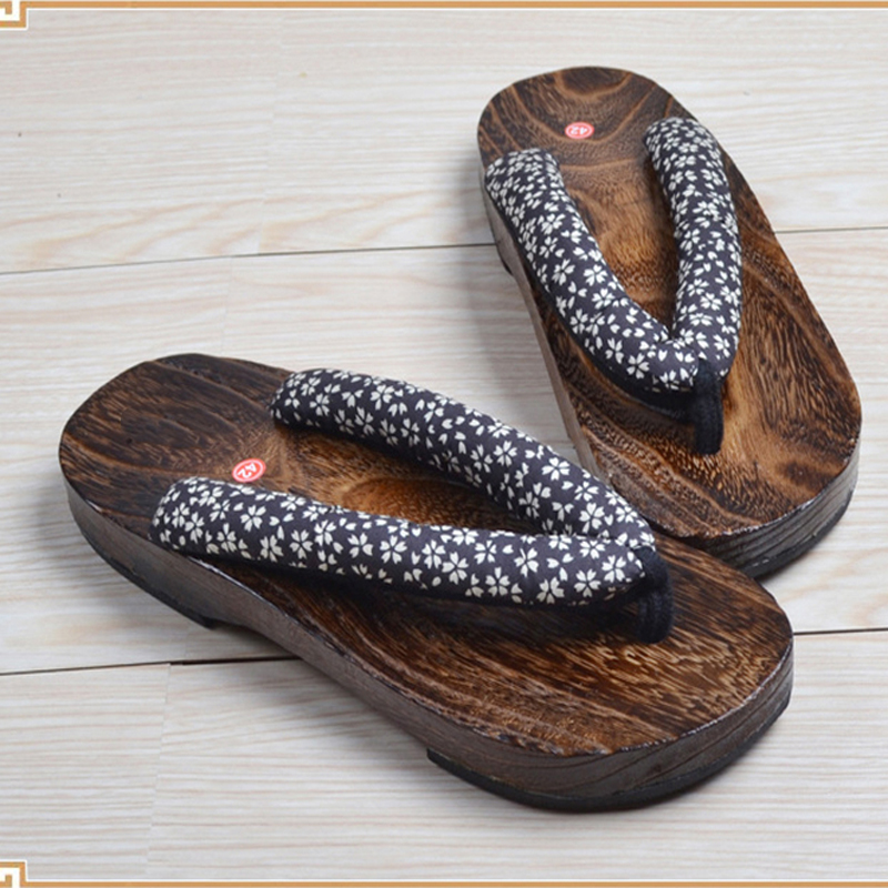 Unisex Gỗ Paulownia Ninja Cosp - đánh giá và giá Geta Wooden Sandal