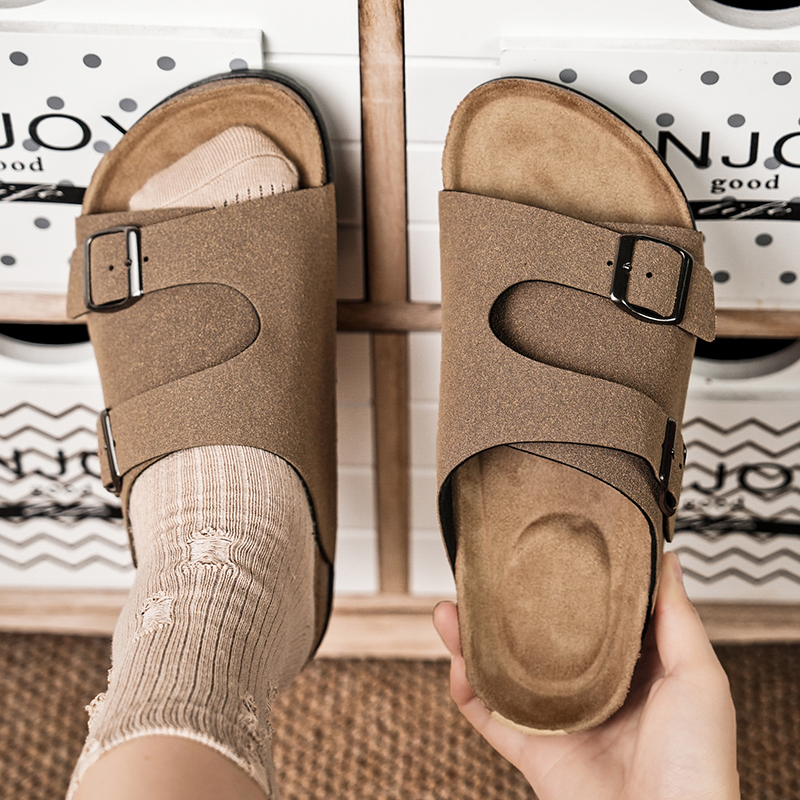 2026 Cork Slippers Men Summer  - đánh giá và giá Geta Wooden Sandal
