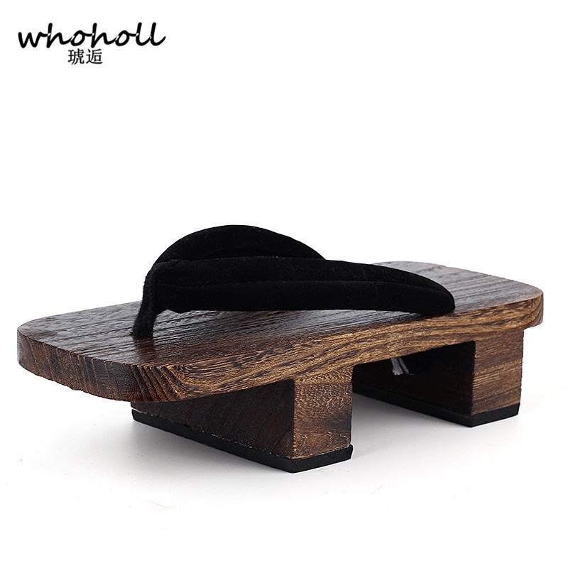 WHOHOLL Geta Hai Răng Giày San - đánh giá và giá Geta Wooden Sandal