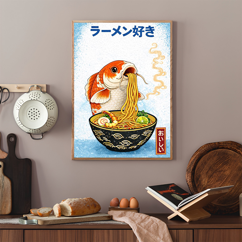 Funny Japanese Food Posters Cu - đánh giá và giá Japanese Lifestyle And Food