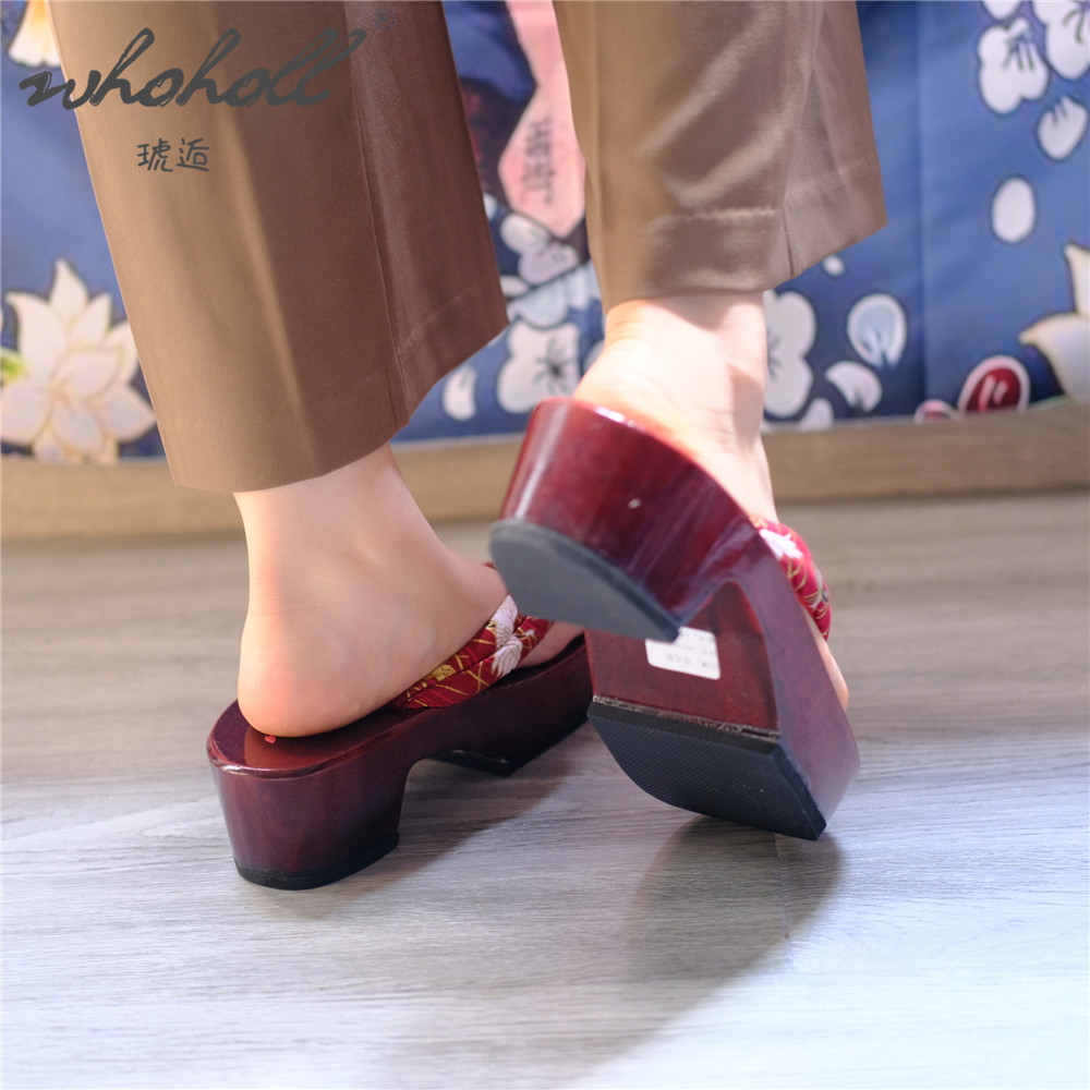 Japanese Geta Animation Coplay - đánh giá và giá Geta Wooden Sandal