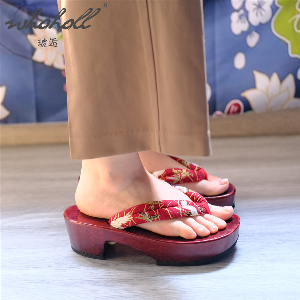 Japanese Geta Animation Coplay - đánh giá và giá Geta Wooden Sandal