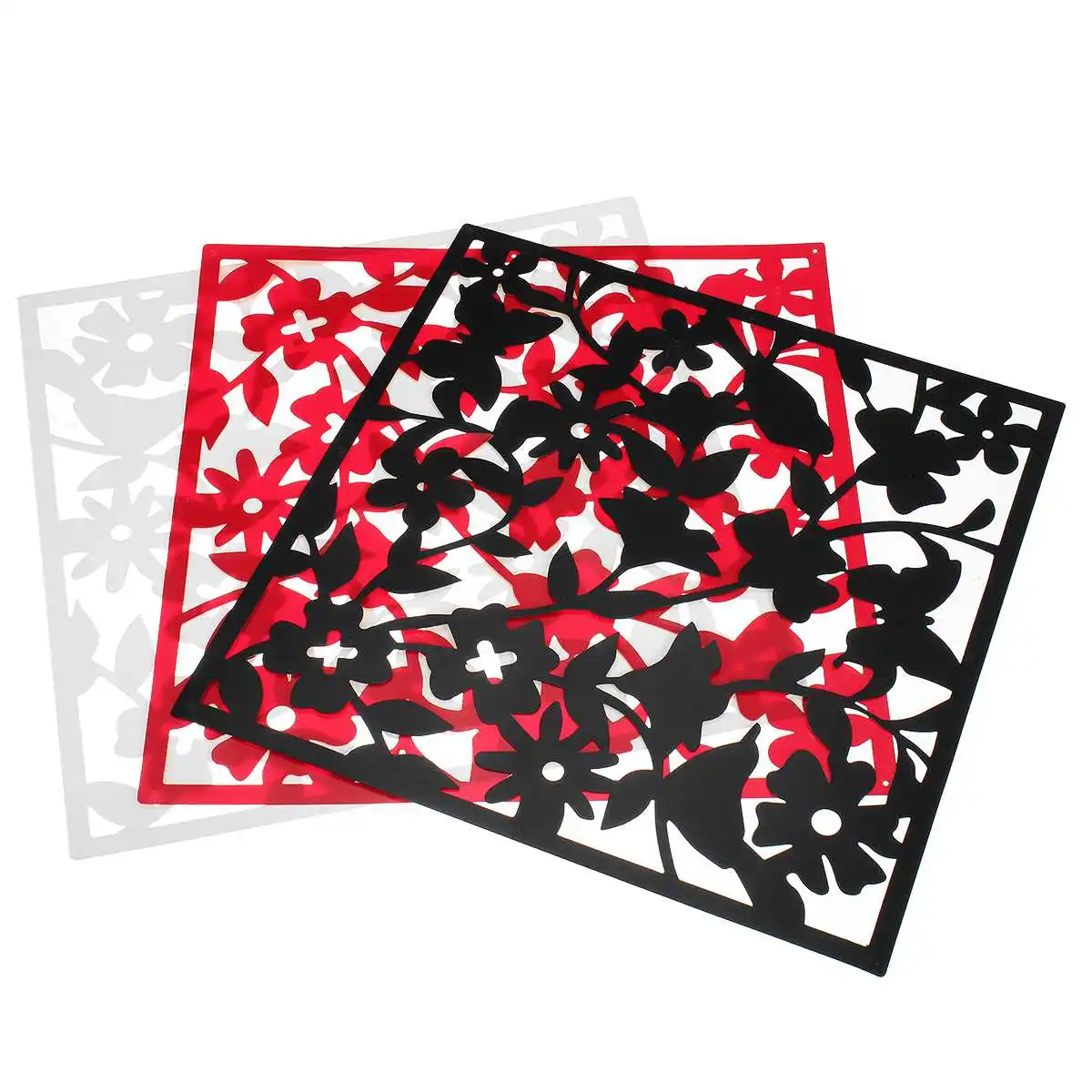 12pcs/set Black/White/Red Bird - đánh giá và giá Shoji Screen Divider