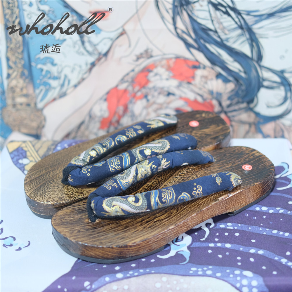 Man Wooden Clogs Slippers Wome - đánh giá và giá Geta Wooden Sandal