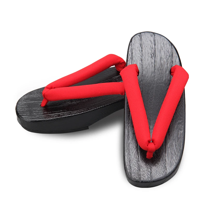 Women's Black Crescent Moon Sh - đánh giá và giá Geta Wooden Sandal