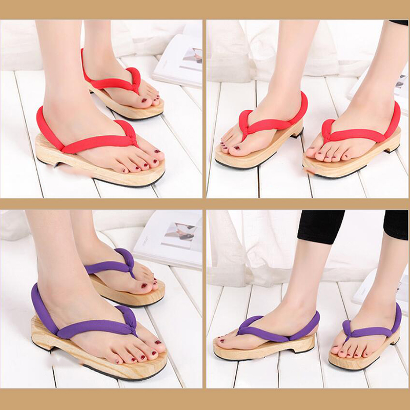 Geta Cosplay Summer Sandals EV - đánh giá và giá Geta Wooden Sandal