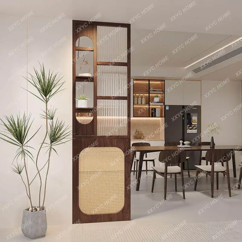 Solid wood screen partition li - đánh giá và giá Shoji Screen Divider