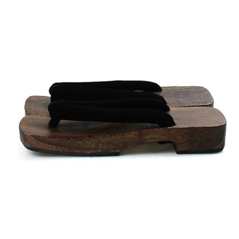 Men's Charcoal Cosplay Wood Su - đánh giá và giá Geta Wooden Sandal