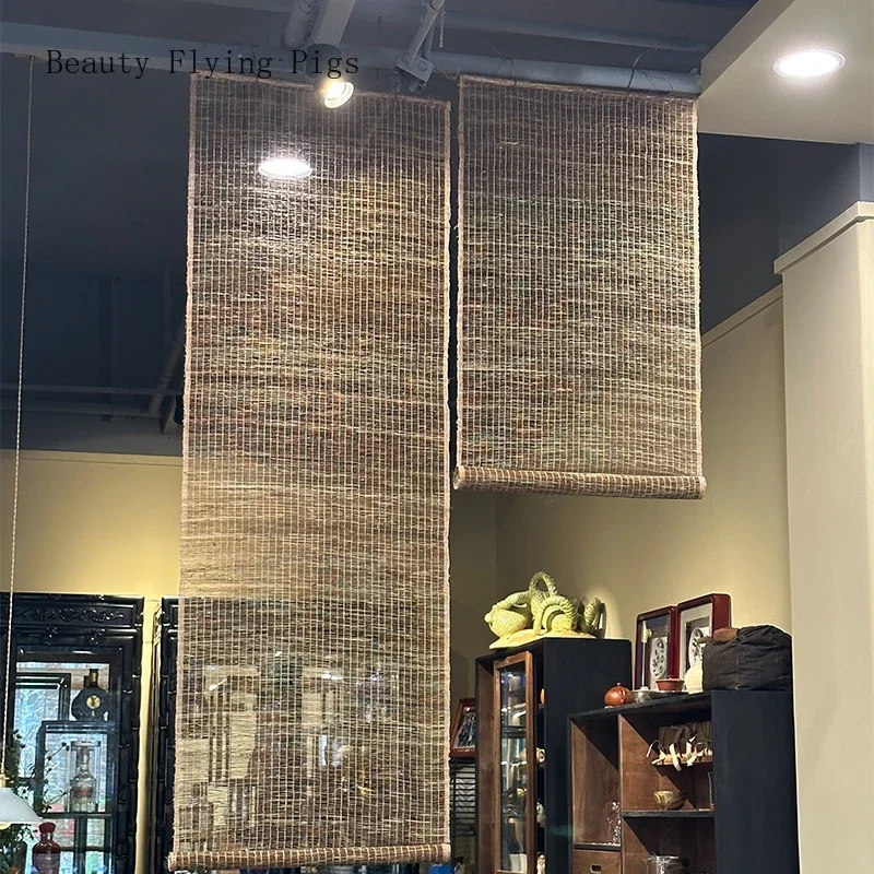 Retro and Nostalgic Ramie Curt - đánh giá và giá Shoji Screen Divider