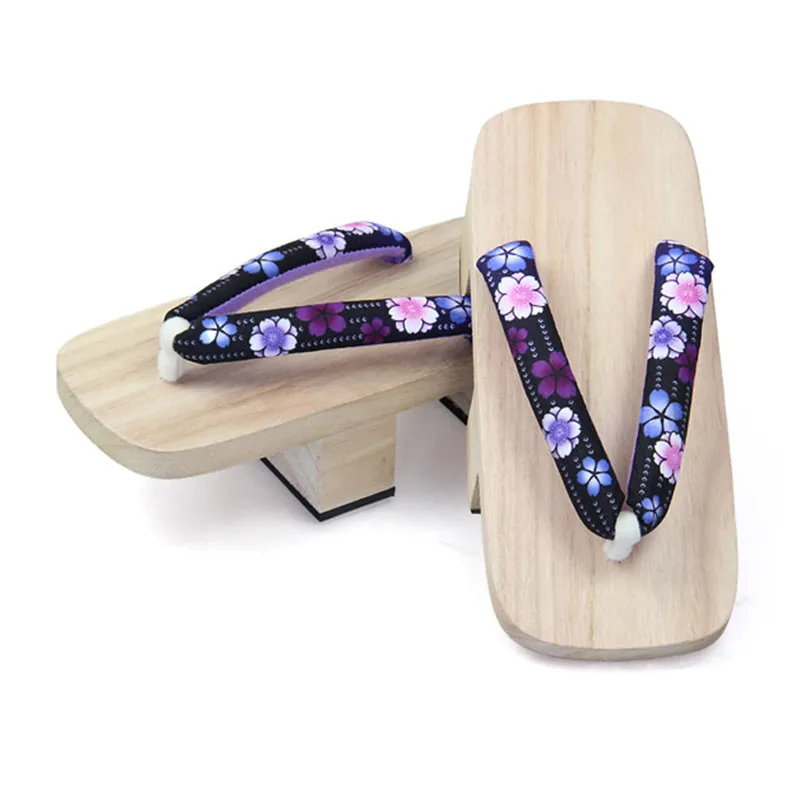 Cosplay Shoes Women's Double H - đánh giá và giá Geta Wooden Sandal